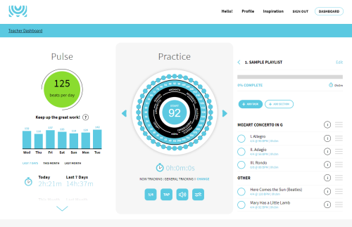 A Modern Metronome App for a Music Startup