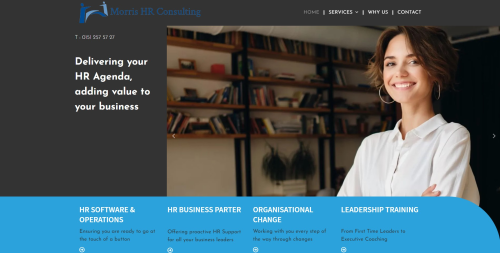 Morris HR Consulting Website