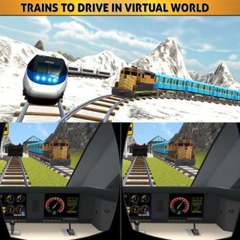 VR Train Driving - 3D Simulator