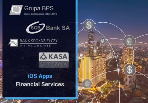 iOS Applications (incl. iPad) for group of Polish cooperative Banks