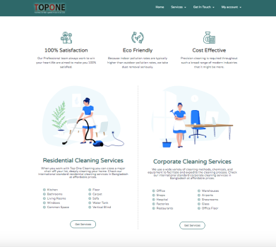 Web Design & Development for Topone