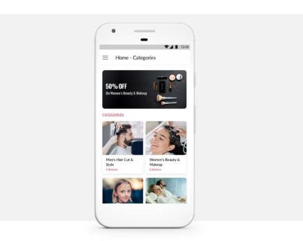 Services Ordering App - Android