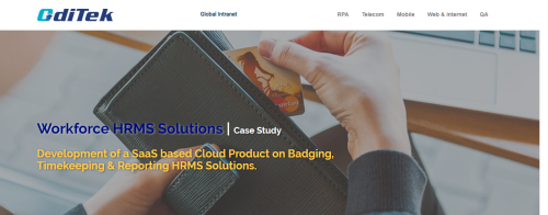 SaaS Cloud Product on Badging, Timekeeping HRMS Solutions