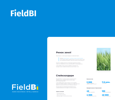 FieldBI. An innovation platform for agro-company management