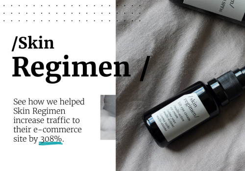 /skin regimen/ - SEO Case Study