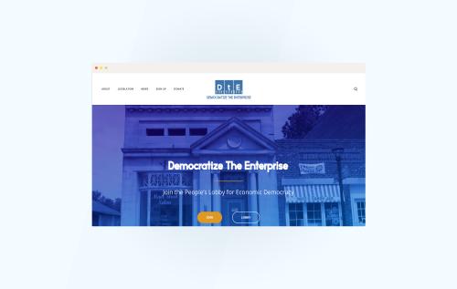 Website Design for Democratize It