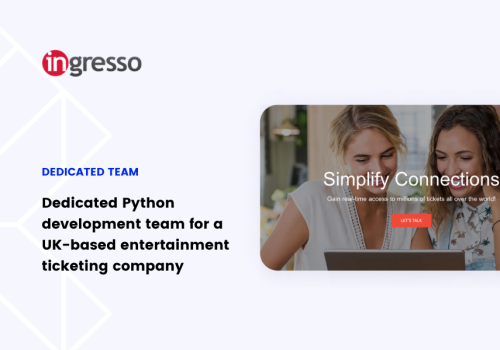 Dedicated Python development team for a UK-based entertainment ticketing company