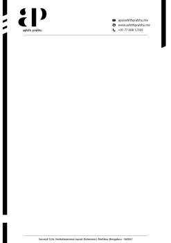 Letterhead design