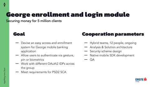 Securing money for 3 million clients