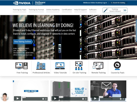 Mellanox / Nvidia Academy Development