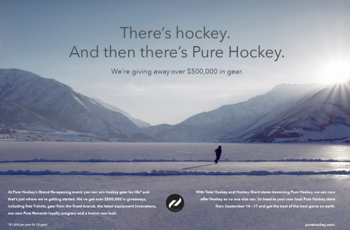 There's hockey and there's Pure Hockey