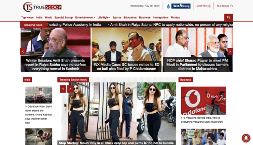 Digital Marketing for a News Site