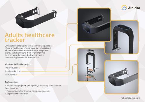Adults healthcare tracker
