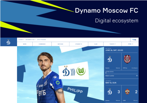 FC Dynamo digital ecosystem