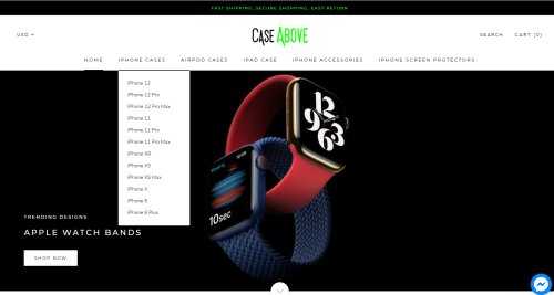 Ecommerce website