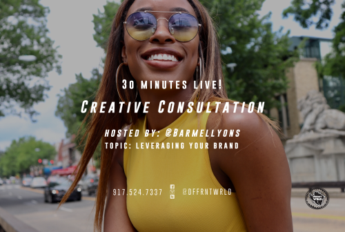 Creative Consulting for @BarmelLyons