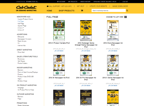 Multi-tenant eCommerce portal
