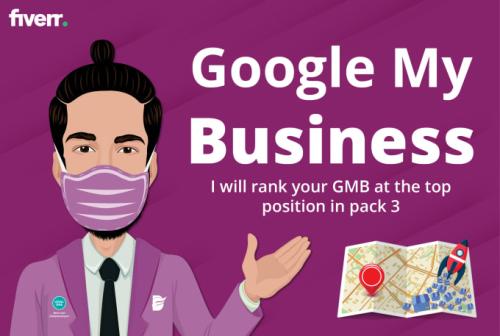 I will setup or rank your gmb listing in pack 3