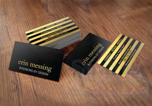 Chez Amenities Business Card Design, Mockup & Print