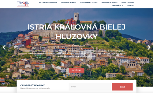 Travel agency website