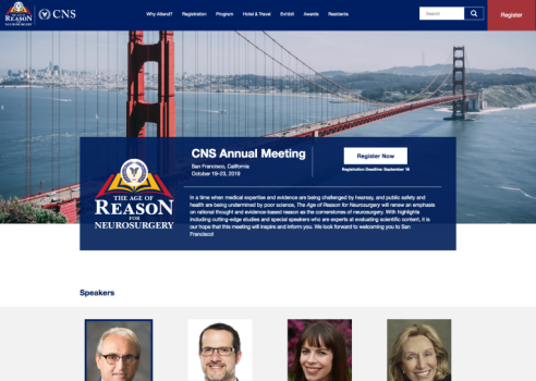 CNS Annual Meeting Site