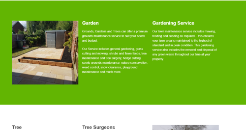 Grounds, Gardens & Trees