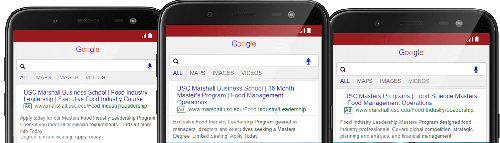 USC Marshall Exceeding Industry Benchmarks with Echo's Strategically Planned SEM Campaign