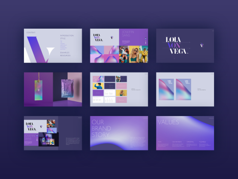 Lola Von Vega - Fashion Brand Identity Design