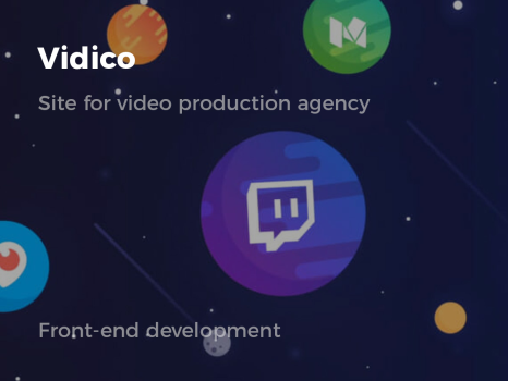 WordPress site for a video production  agency