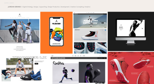 Jordan Brand Website Design/Development