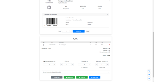 Online offer builder for META Storage Solutions