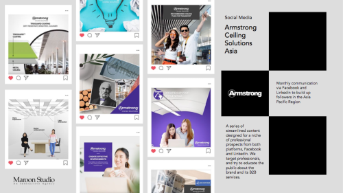 Social Media Management for Armstrong Asia