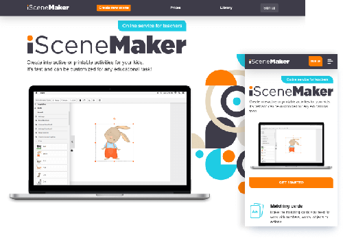 iScene Maker website