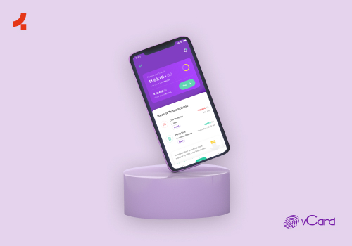 vCard | Mobile App UX UI