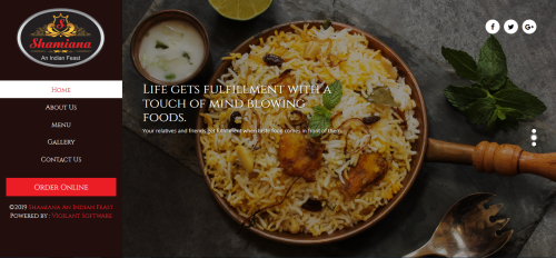 Restaurant Website