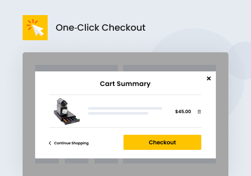 One‑Click Checkout