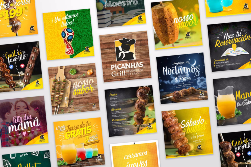 Pichanas Grill - Social Media Marketing