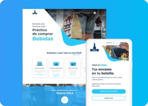 Website for Vale Card