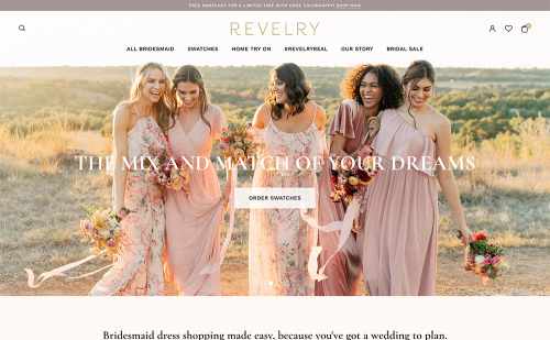 Revelry: eCommerce Site Design and Development