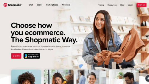 Shopmatic EC platform