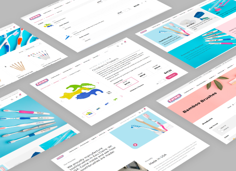 Website Redesign for a Large Dental Accessories Manufacturer