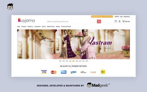 Fashion Ecommerce Marketplace Website Development