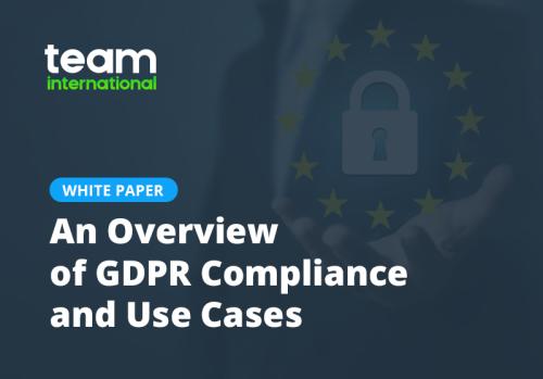 An Overview of GDPR Compliance and Use Cases