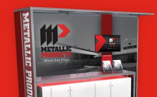 Tradeshow Booth for Industrial Client
