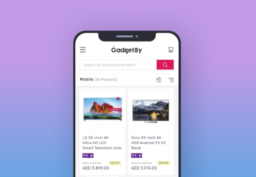 UX UI Design for UAE based ECom Store