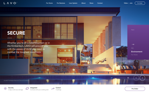 LAVO Website