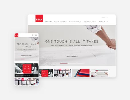 Responsive website for a unique business