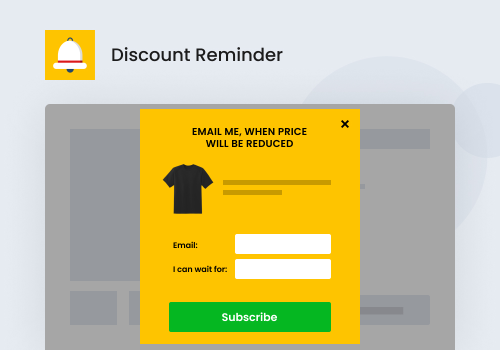 Discount Reminder