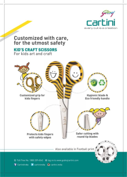 Godrej Cartini Kids Scissor