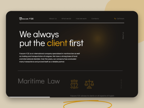 Foscom FZE | Trading, maritime and law company